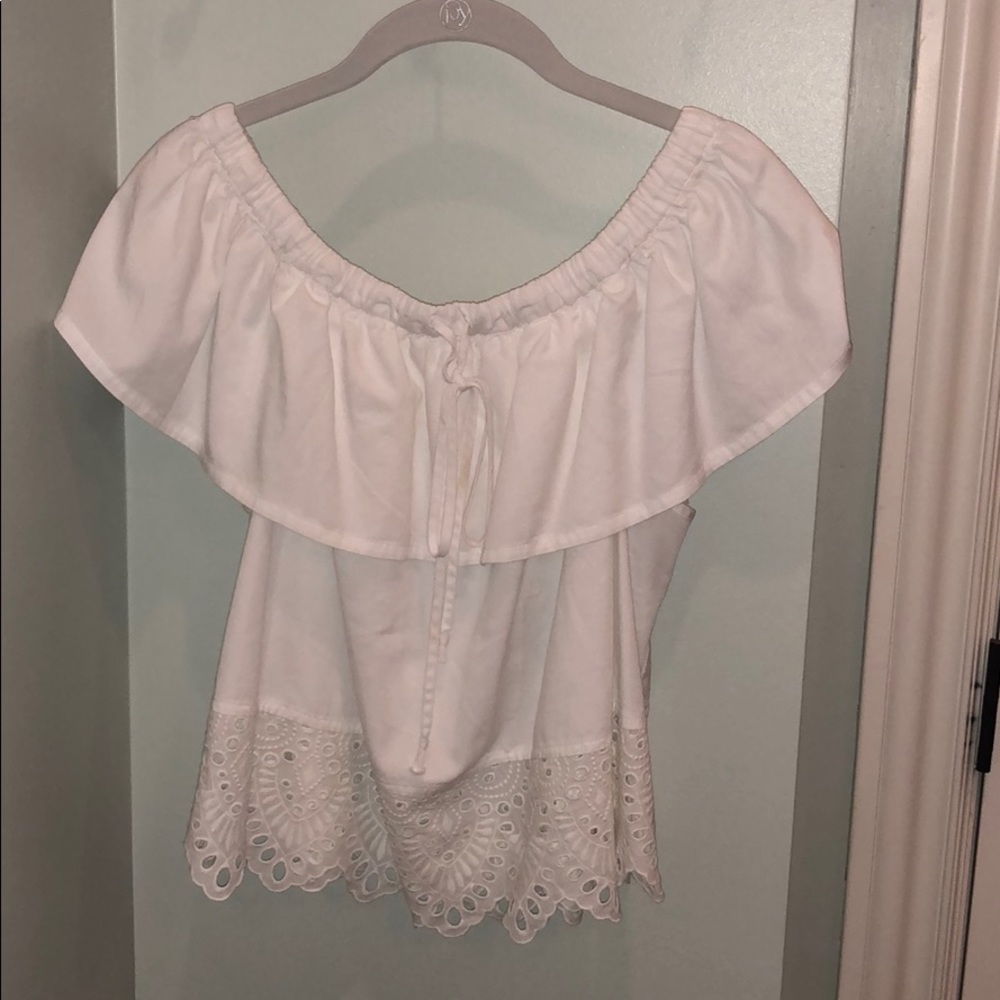 Madewell off the shoulder top